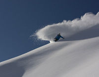 Es ist ein unbeschreibliches Gefühl im Powder herumm zu fahren!!! Snowboarden......