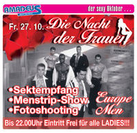 Die Nacht der Frauen@Amadeus Dancefactory