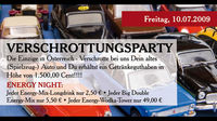 Verschrottungsparty & Energy Night