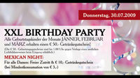 XXL Birthday Party & Mexican Night@A-Danceclub