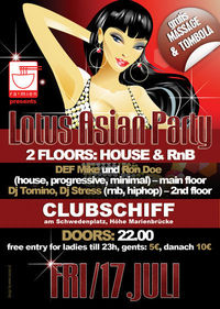 Lotus Asian Party@Clubschiff