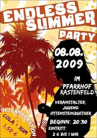 Endless Summer Party@Pfarrstadl Rastenfeld