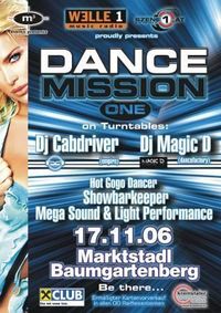 Welle1&Szene1 present: DanceMission@Marktstadl