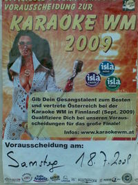 Karaoke WM 2009 : Vorausscheidung@Disco Nova