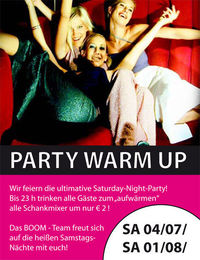 Party Warm Up@Boom Linz