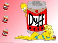 Duff Bier is the best Bier bei den Simpsons
