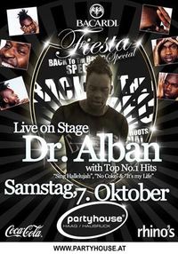 Dr. Alban - Die lebende Legende@Partyhouse