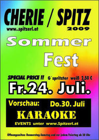 Sommer Fest@Tanzcafe Cherie Spitz