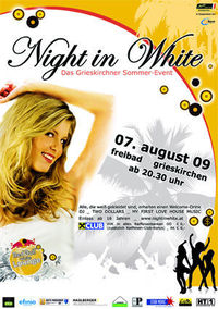 Night in White 2009@Freibad