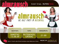 Almrausch - Die Kult Party im Rutenfassl@Event Stadl Rutenfassl