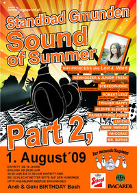 Sound Of Summer Part 2@Strandbad Gmunden