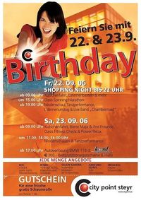 5 Jahre City Point & Modenschau@City Point