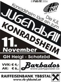 Jugendball Konradsheim@GH Heigl-Schatzöd