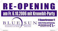 Re-Opening@Blue Sun