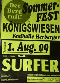 Sommer Fest@Herbergerhalle Königswiesen