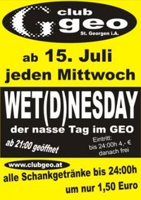 Wet(d)nesday@GEO
