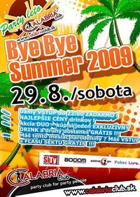 Bye Bye Summer 2009@Calabria Club