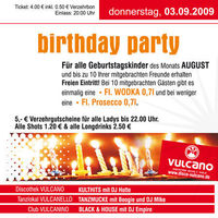 B-Day Kult@Vulcano