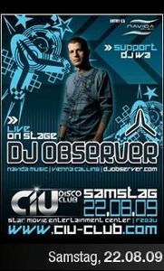 Live on Stage DJ Observer@CIU Disco Club