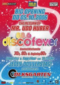 Discofever Herbst Opening,@Volksgarten Clubdisco