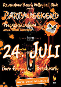 Burn Energie Beachparty@Pielachtal-Arena