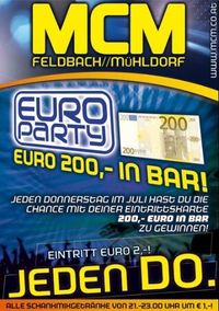 Euro Party@MCM  Feldbach