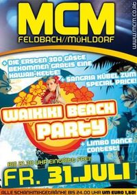 Waikiki Beach Party@MCM  Feldbach