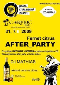 Fernet Citrus Afterparty@Caribic Club