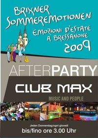 Sommeremotion Brixen@Club Max