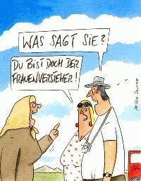 Verstehe Frauen und du bist Gott