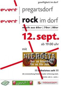 Rock im Dorf@Event Gasthaus Pregartsdorf