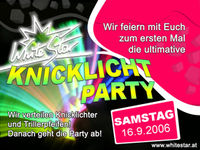 Knicklicht Party@White Star