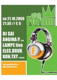 Club Forum: Angina P. (live); Lampe@Alter Schlachthof
