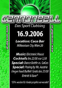 CANNONBALL - das Sport Clubbing@Coco Bar