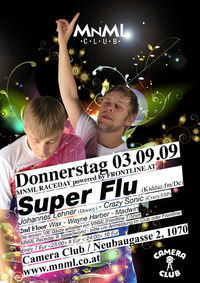 Club MNML Race Day mit Super Flu@Camera Club