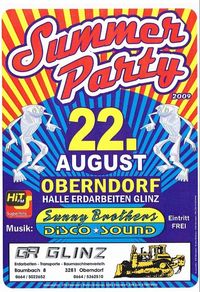 Summerparty@Erdarbeiten Glinz