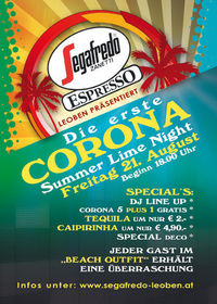 Corona Summer Lime Night - House Special@Segafredo Leoben