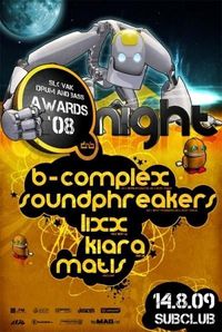 DNB.sk presentz AWARDS Night@Subclub