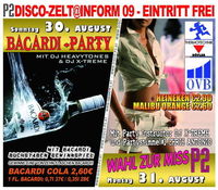Bacardi Party@P2 Discozelt @ Inform