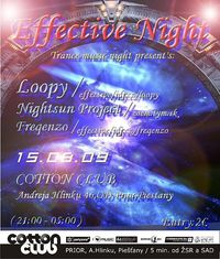 Effective Trance Night@Cotton Club