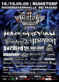 Metal Invasion Festival@Niederbayernhalle