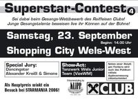 Superstarcontest@Shopping Center Wels-West