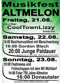 Musikfest Altmelon@Altmelon
