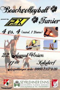 Beachvolleyball Turnier powered by PUBLIX@Union Katsdorf Sportanlage