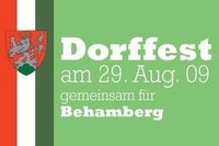 1. Behamberger Dorffest@Dorfplatz