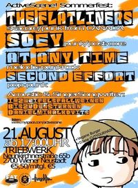 Active Scene! SOMMERFEST w/The Flatliners(can) | Soey | At Any Time + uvm.@Triebwerk