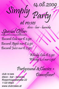 Simply Party@ro:ses disco - bar - karaoke