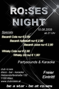 ro:ses night@ro:ses disco - bar - karaoke