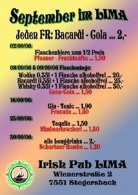 Tequilaparty im IPL@Irish Pub Lima