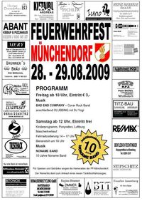 Feuerwehrfest Münchendorf@Feuerwehr Münchendorf